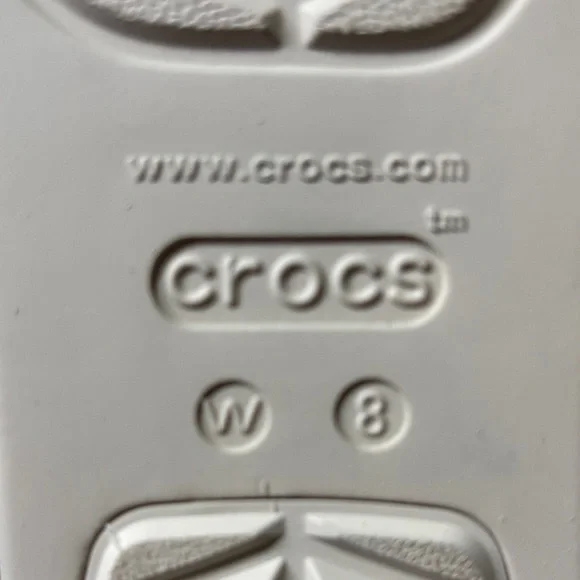 CROCS Women's Cream Strappy Sandals - Picture 2 of 4